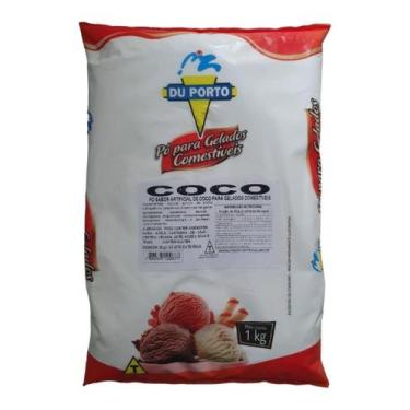 Imagem de Base Pó Saborizante Preparo Sorvete Diversos Sabores 1kg - Du Porto, C