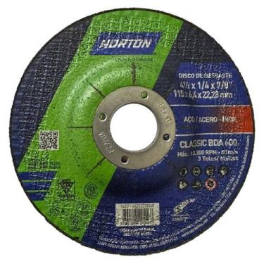 Imagem de Kit Disco P/ Desbaste 4.1/2 X 7/8" BDA 600 Classic 10 Un - NORTON