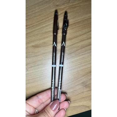 Imagem de Lapis Marrom, Kit com 2 Lápis de Olho de Longa Duração com Apontador, Alta Pigmentação