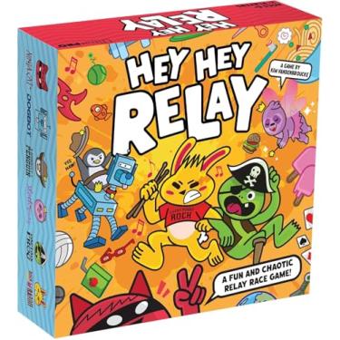 Imagem de Ultra PRO - Hey Hey Relay, Exciting Fun Family Fast-Paced Relay Race Board Game, for Game Lovers