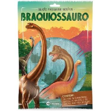 Imagem de Livro Coleção Dinossauros Incríveis - Culturama, Braquiossauro