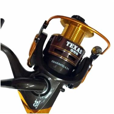 Imagem de Molinete Para Pesca Maruri Texas 2000 3 Rolamentos