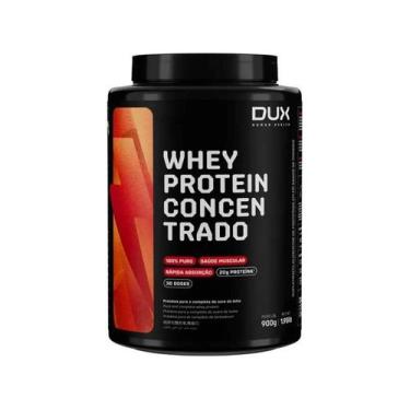 Imagem de Whey Protein DUX Concentrado Pote 900g - Chocolate