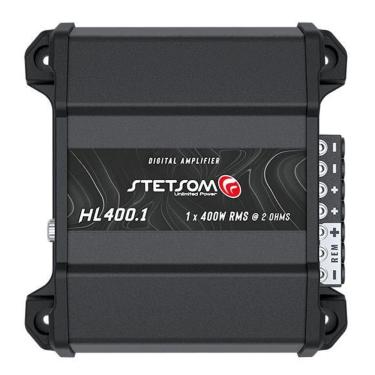 Imagem de Modulo Amplificador Digital Stetsom Hl400.1 400W Rms 2 Ohms