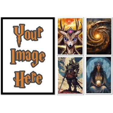 Imagem de Capas de cartas VEHASAYO Custom, faça suas próprias para Yugioh MTG