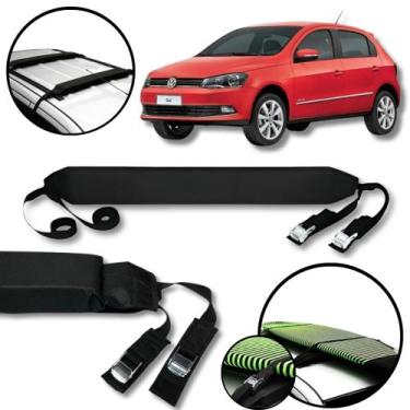 Imagem de Rack Teto Prancha Surf Carro Com Cinta Volkswagen Gol g6 - BR18