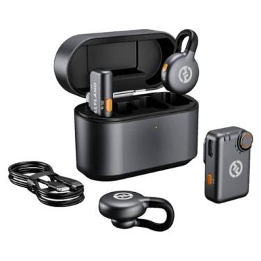 Imagem de Microfone Sem Fio Duplo Hollyland Lark M2s Combo Camera USB-C Lightnin