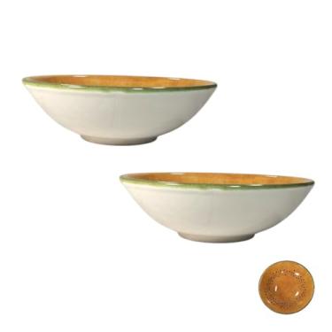 Imagem de Conjunto De Bowls Cumbuca Café Da Manhã Tigelas Salada De Frutas Cereal Cozinha Mesa Posta Sopa (Mamão)