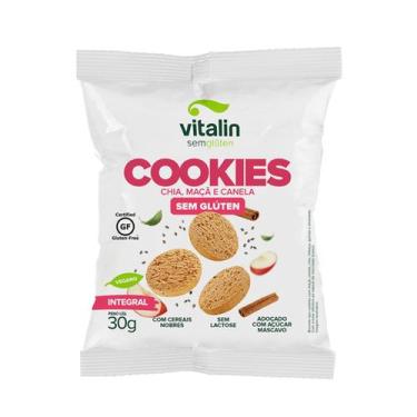 Imagem de Cookie Sabor Chia, Maça e Canela  30g - Vitalin