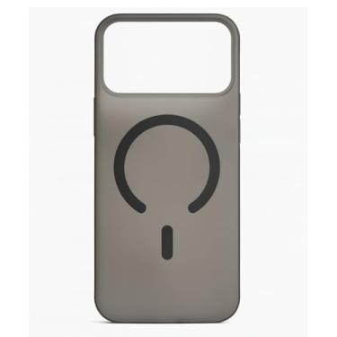 Imagem de Case Capa Capinha Policarbonato Fosco iPhone 17 Pro Max (Cinza)