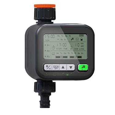 Imagem de Temporizador de irrigação para jardinagem Dispositivo de irrigação automático Varanda de jardim Controle de detecção de chuva Controlador inteligente do sistema de irrigação Controlador de 3 programa