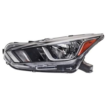 Imagem de TRQ Conjunto de farol esquerdo lado do motorista NI2502300 compatível com Nissan Versa 2023-2024