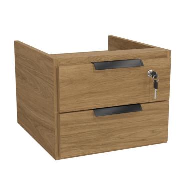 Imagem de Gaveteiro Suspenso Versátil 2 GV Marrom