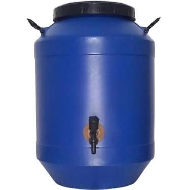 Imagem de Bombona 50 Litros Leiteira Tambor Barril Barrica água óleo combustível aquarismo ração