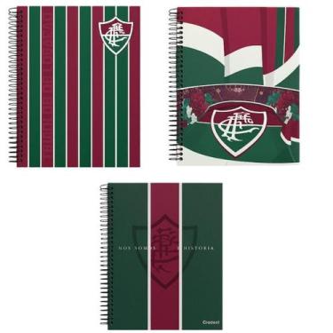 Imagem de Caderno Universitario 1 Materia 80Fls Fluminense - Credeal