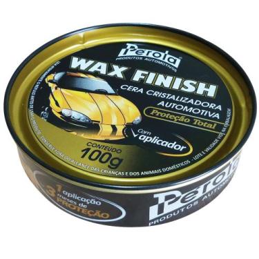 Imagem de Cera Wax Finish Perola Para Cristalização Da Pintura - 100g, 1 unidade