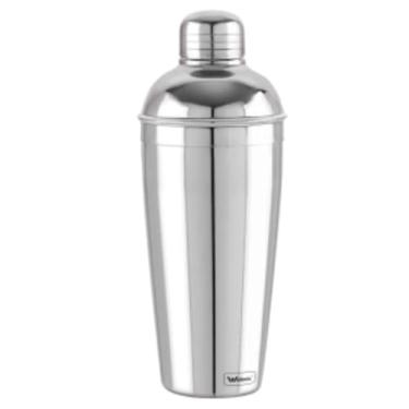 Imagem de Coqueteleira Inox Estilo Cobbler, 750ml, Aço Inoxidável, 3 Peças com Tampa Dosadora e Peneira, para Drinks e Coquetéis
