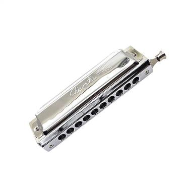 Imagem de Gaita cromática ABS pente 10 furos 40 tons C instrumento harpa chave