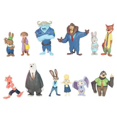 Imagem de Brinquedo colecionável Zootopias Nicks Wildes 12 unidades/lote