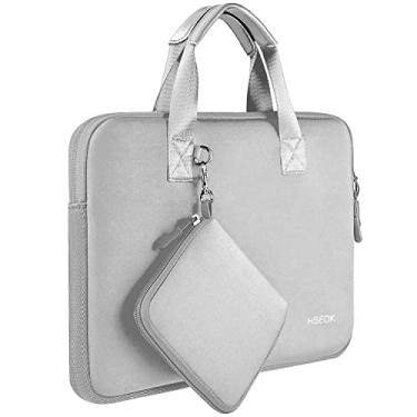 Imagem de Hseok Capa para laptop de 14 polegadas com bolsa pequena, bolsa de neoprene para computador compatível com MacBook Pro de 14 polegadas M4/M3/M2/M1 2025-2021, MacBook Air/Pro de 13 polegadas e a