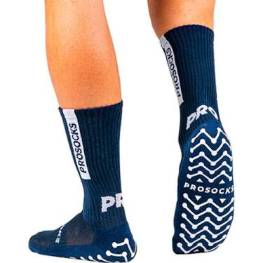 Imagem de Meia Esportiva Futebol UltraGrip Original ProSocks, Azul marinho, 38/4