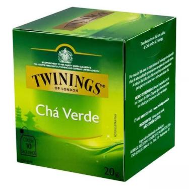 Imagem de Cha Twinings 20G DP com 10 saches Verde