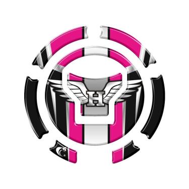 Imagem de Adesivo Bocal Cb Twister Cg Titan - Fan - Start 160 +2018 Asa Pink Pink