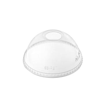 Imagem de KODA CUP Tampa de cúpula PET de 98 mm (orifício redondo) - Copo e tampa vendidos separadamente - 1000 peças