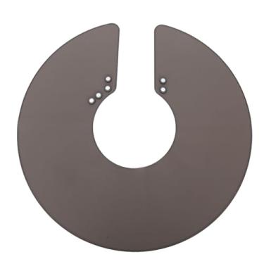 Imagem de Generic Capa de Corte de Cabelo Xale de Cabeleireiro de Silicone à Prova D'água para Barbearias e Salões de Beleza Profissionais, Roxo 15,7 X 15,7 pol. (Preto)