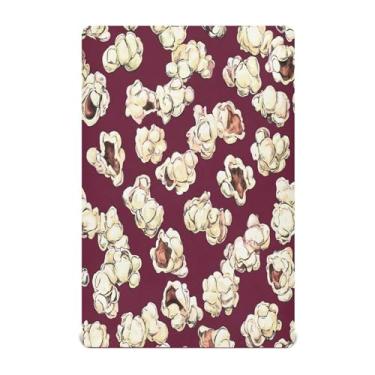 Imagem de STAYTOP Lençol de berço de pipoca para meninos e meninas, lençol com elástico para berço padrão e colchão infantil, de microfibra supermacia, 99 × 69 × 5 cm