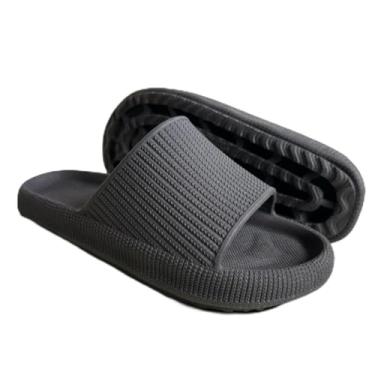 Imagem de Chinelo Nuvem Feminino – Sandália Confortável e Leve com Solado Soft, Ideal para o Verão(Preto,38)