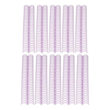 Imagem de Tnfeeon Espinhas de Encadernação de Pente para Documentos A4, Fichário de 30 Argolas Com Capacidade para 150 Folhas, Fichário de Argolas Flexível para Professores e Alunos, Perfeito para Relatórios,