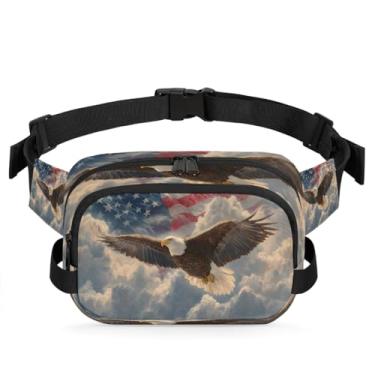 Imagem de Pochete colorida com galo de girassol para mulheres e homens com alça ajustável, bolsa transversal, bolsa de peito, bolsa tiracolo, Cor 13