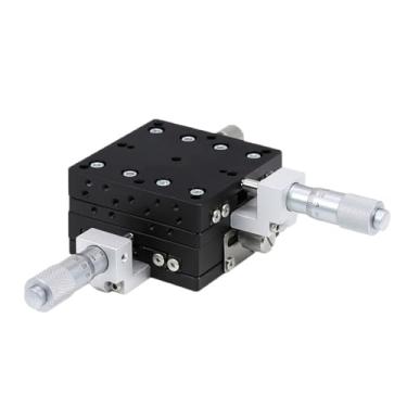 Imagem de Eixo xy 60x60mm LY60-R LY60-L LY60-C plataforma linear mesa deslizante tipo trilho horizontal mesa de corte deslocamento manual platf(LY60-C)