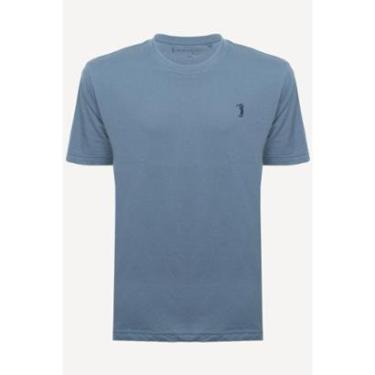 Imagem de Camiseta Aleatory Lisa Smoke Blue-Masculino