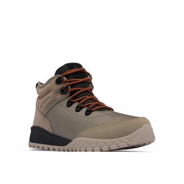 Imagem de Columbia Bota masculina Fairbanks Mid para caminhada, Chaleira/laranja picante, 41