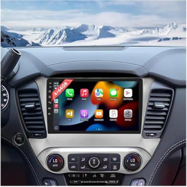 Imagem de Atualização estéreo de rádio automotivo QLED de 13 polegadas para Toyota Tundra 2014-2018, unidade principal de 8 núcleos de 2 GB + 32 GB com CarPlay/Android Auto, tela sensível ao toque 2K e câmera