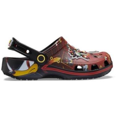 Imagem de Sandália Crocs Shadow Print Classic Clog T Multi-Unissex