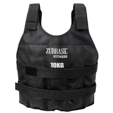 Imagem de Colete de Peso Profissional Zuí Brasil Fitness 10kg | Treino Funcional, Cross Training, Musculação e Corrida