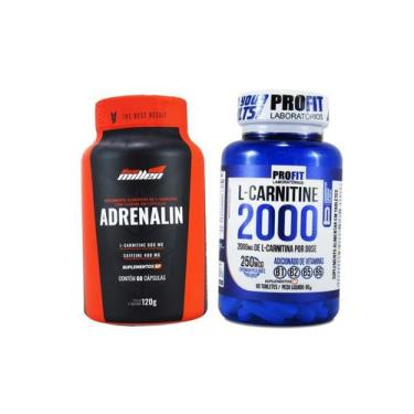 Imagem de Adrenalin Termogenico 60caps + Picolinato Cromo 250mcg - new millen
