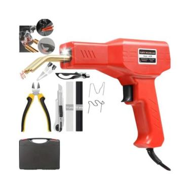 Imagem de Soldador De Plástico 220W 50W 2 Em 1 Grampeador Quente Kit De Reparaçã