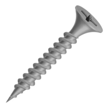 Imagem de 1000 Pçs Parafuso Cab Trombeta Ponta Agulha 3.5X45Mm Drywall