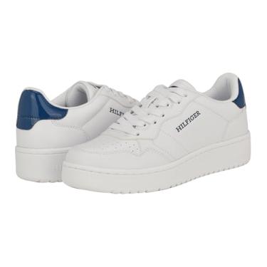 Imagem de Tommy Hilfiger Sandália rasteira feminina Tizzin, Branco, 6