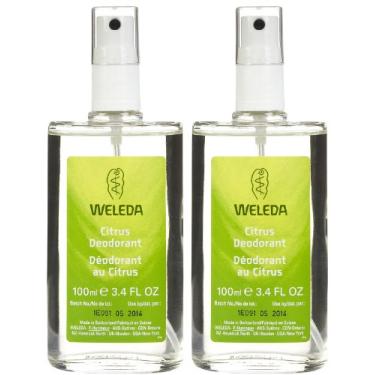 Imagem de Weleda Spray Desodorante Refrescante Sem Aerossol, Cítrico - 3,4 Fl Oz (Pacote com 2)