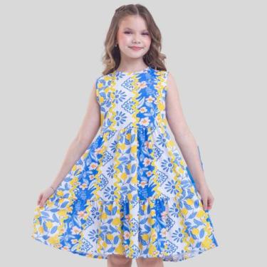 Imagem de Vestido de Menina Infantil Juvenil Estampado Casual - Shokilobaby, 6 a