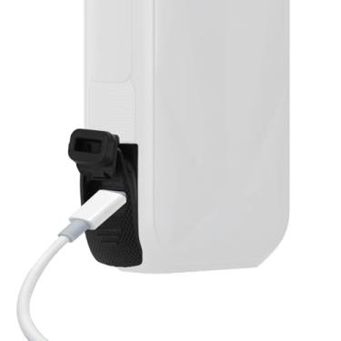 Imagem de Capa Protetora Carregamento USB para Insta360 X5 Air All-Weather, Tampa Porta de Carregamento em Silicone Plástico Impermeável Acessórios de Câmera Pretos