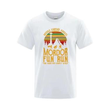 Imagem de Camiseta Unissex De Algodão Para O Verão, Estilo Hip Hop, Estampa Dive