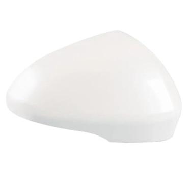 Imagem de Acessórios do carro exterior espelho retrovisor capa espelhos laterais habitação cor escudo pintado compatível com ford mondeo 2013 2014 2015 2016-2020(1pcs elegant white R)