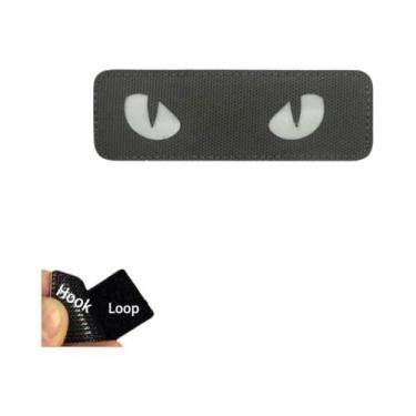 Imagem de Emblemas Reflexivos De Olhos De Gato Que Brilham No Escuro, Distintivo