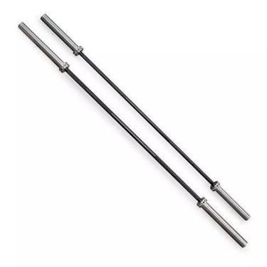 Imagem de Par De Barras Olímpica Tipo Bucha15kg E 20kg-Unissex